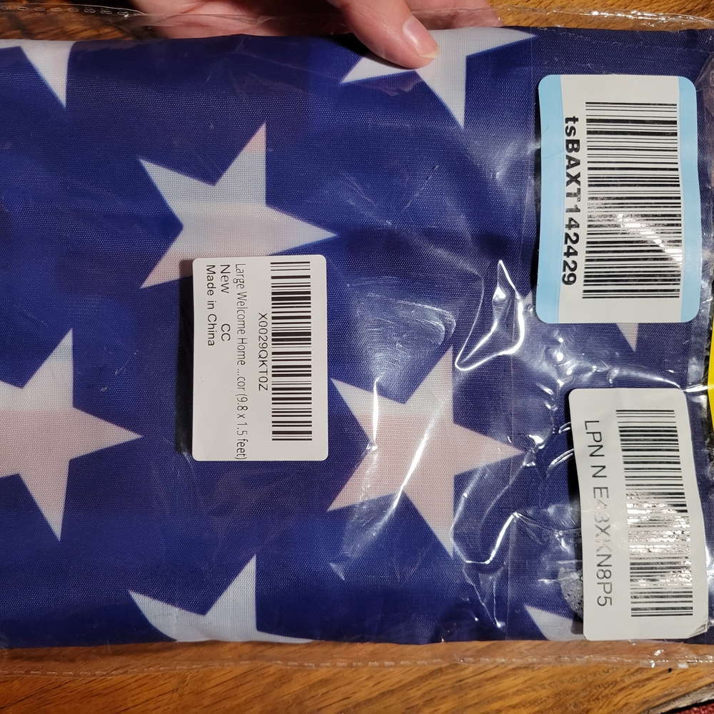 Large Welcome Home Flag